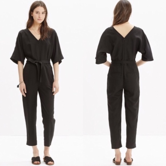 Madewell Pants - Black Madewell Kimono Jumpsuit